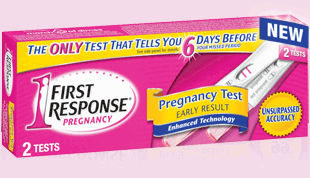 FIRST RESPONSE® Early Result Pregnancy Test