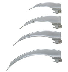 MAC Modular Fiber Optic Laryngoscope Blades from Heine