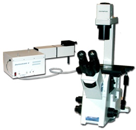 DeltaRAM X Fluorescence Microscope Illuminator from Optical Building Blocks