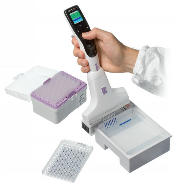 VOYAGER - Adjustable Spacing Electronic Pipette