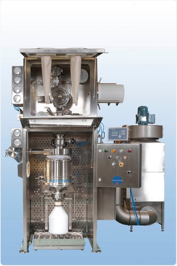 The R&D batch milling and pack off system