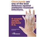 NPS MedicineWise recommends regular hand washing to stop spread of bacterial infections