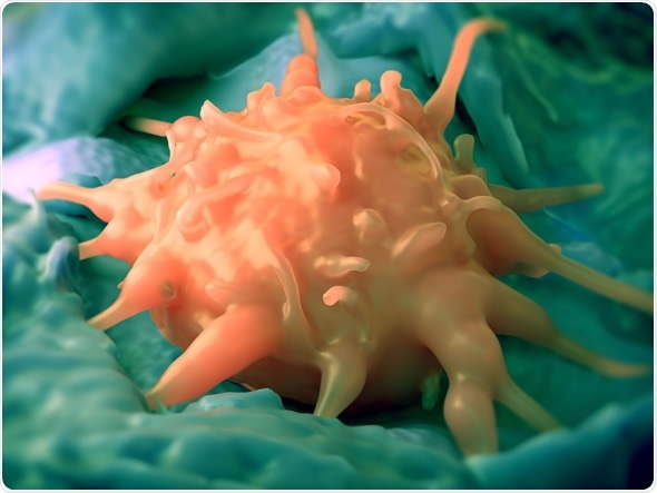 Tissue eosinophilia - 3d rendering / Image Copyright: royaltystockphoto.com
