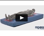 Reposa Synergy mattress system provides comfort and pressure relief to users