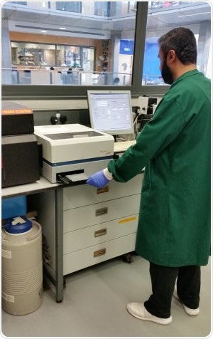 One of the first POLARstar Galaxy microplate readers at Imperial College London (UK), installed 17 years ago.