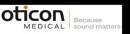 Oticon Medical logo.