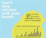 CDC warning on Salmonella infections in humans from backyard poultry