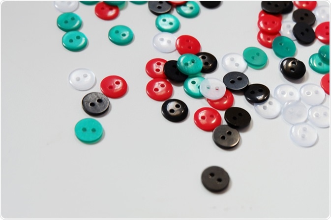 Fear of Buttons Phobia – Koumpounophobia. Image Credit: Dwi Putri / Shutterstock