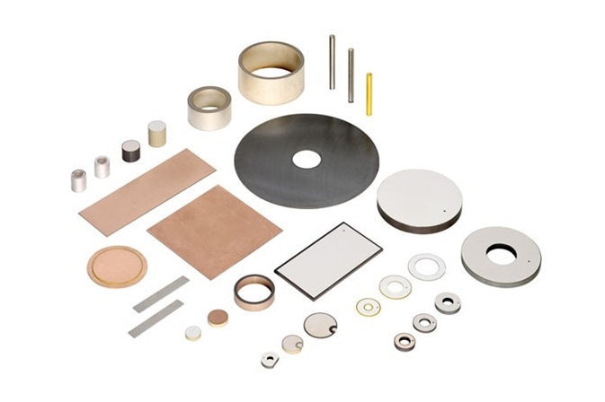 Variety of piezo ceramic transducer disks, rings benders, and tubes.