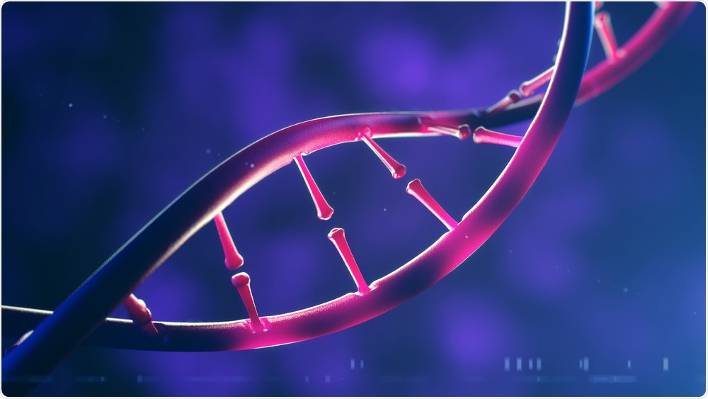 Illustration of DNA with epigenetic changes - Egorov Artem