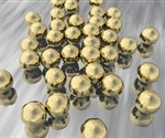 Hybrid gold-dendrimer nanoparticles target and image tumors