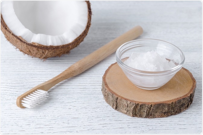 Coconut oil toothpaste. Image Credit: nadisja / Shutterstock