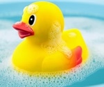 Rubber ducks can be full of nasty bugs at bath time