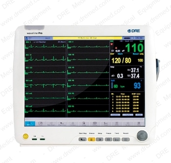 DRE Waveline Pro Touch-Screen Anesthesia Monitor