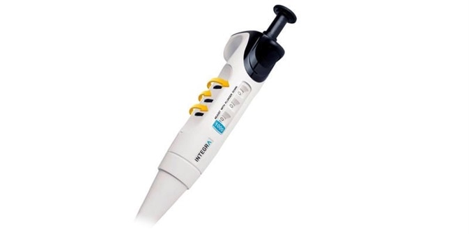 EVOLVE manual pipettes, features three number lock dials that are quickly and easily adjusted to the required volume