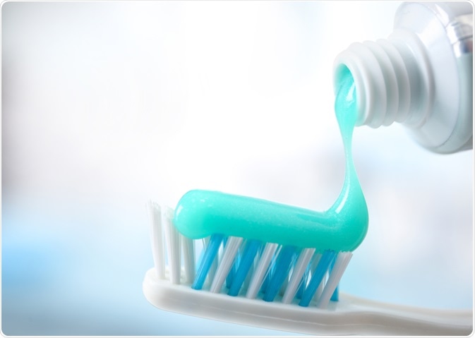 Toothpaste containing fluoride - a photo by Africa Studio