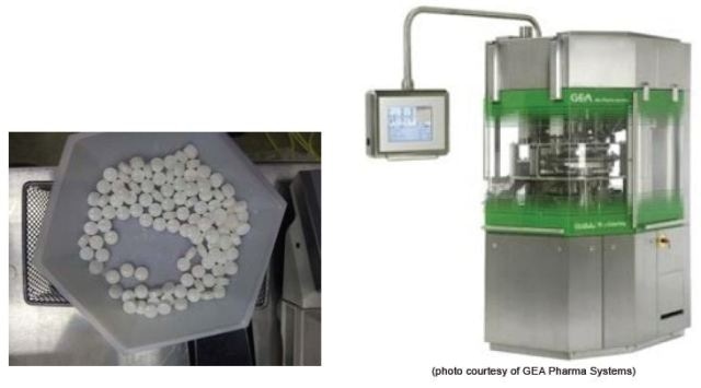 GEA ModulTM S rotary tablet press.
