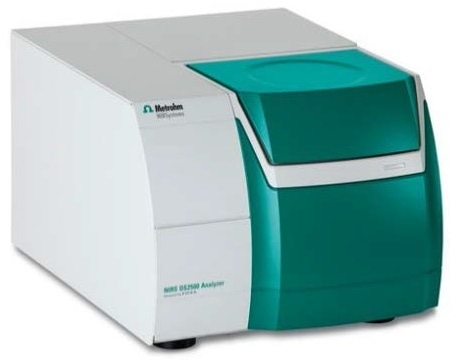 The NIRS DS2500 Analyzer was used for spectral data acquisition over the full range from 400 nm to 2500 nm.