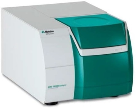 The NIRS DS2500 Analyzer was used for spectral data acquisition over the full range from 400 nm to 2500 nm.