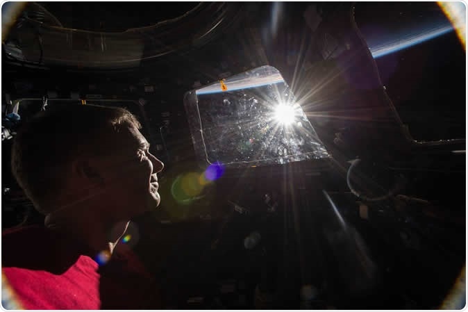 NASA Astronaut Terry Virts in the International Space Station. Image Credit: NASA