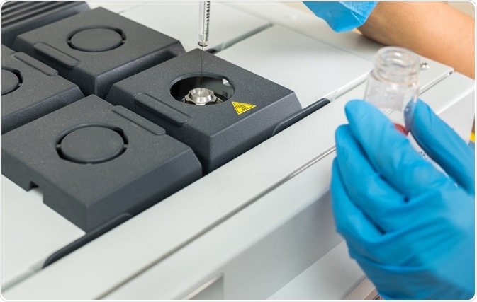 Mass spectrometry is a highly sensitive and versatile tool commonly used in forensic laboratories for the screening and identification of known and unknown substances.