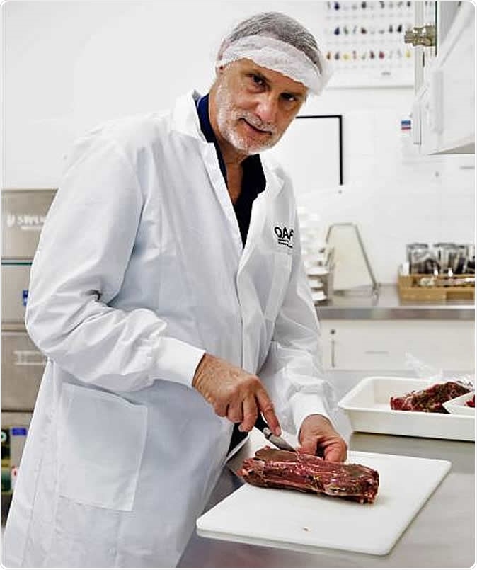Professor of Meat Science at the University of Queensland, Dr Louwrens Hoffman...