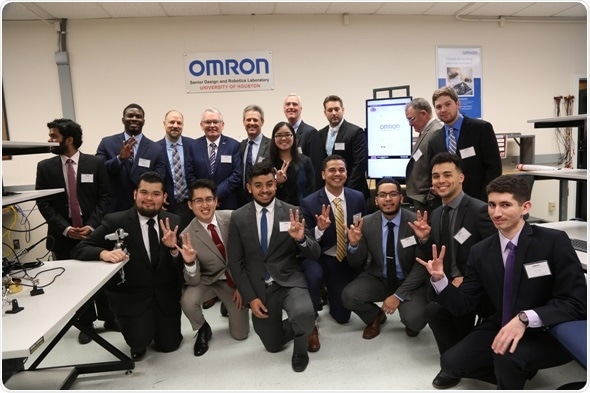 Omron donates new design and robotics laboratory to help UH engineering students gain real-world skills