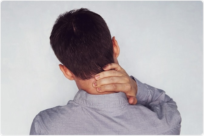 Muscle pain/ache (myalgia) is a symptom of IBM. Image Credit: Diy13 / Shutterstock