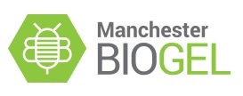 Manchester BIOGEL logo.