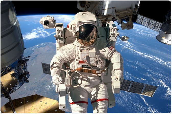 Muscle loss for space travelers could be reduced finds study. Image Credit: By Andrey Armyagov / Shutterstock