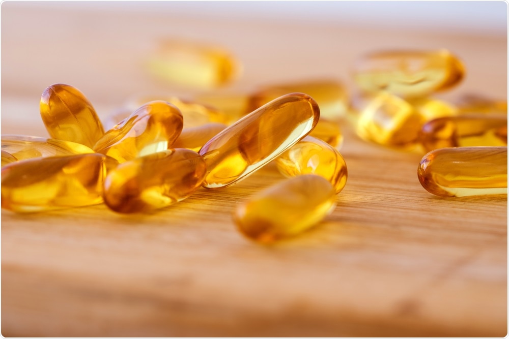Picture of omega-3 tablets - commonly thought to boost brain health and stave off dementia.