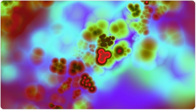 Nanotechnology biomedical imaging illustration. Image Credit: HaHanna / Shutterstock