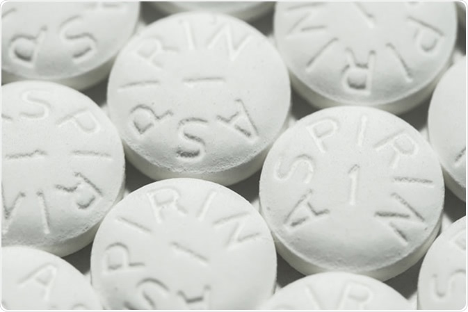 Aspirin pills. Image Credit: Shane Maritch / Shutterstock