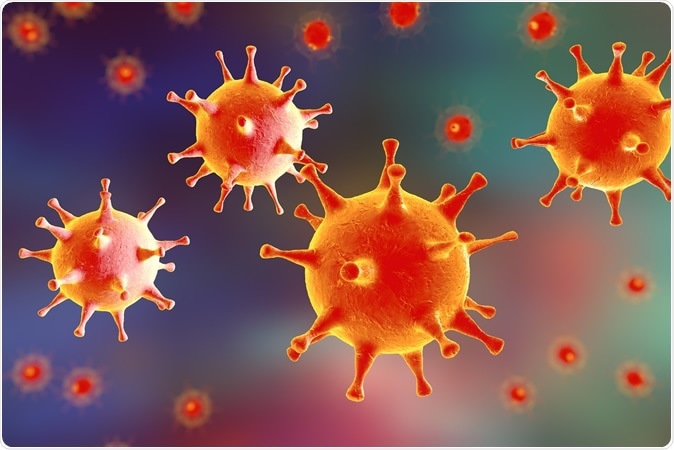 illustration of Herpes virus.  Illustration Credit: Kateryna Kon / Shutterstock