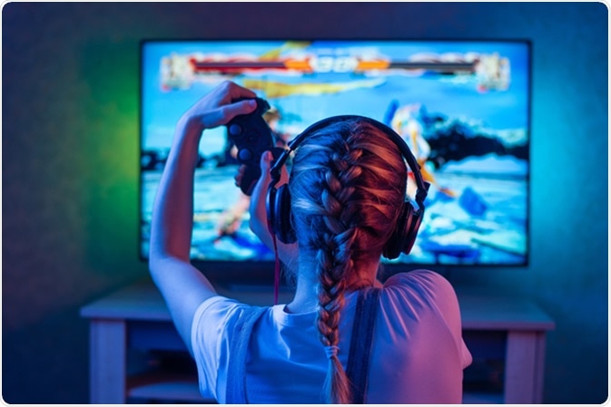 A young video gamer. Image Credit: Anton27 / Shutterstock