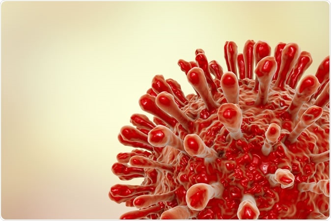 HIV, AIDS virus, 3D illustration Credit: Kateryna Kon / Shutterstock
