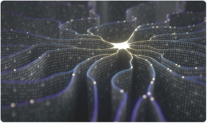 Artificial neuron concept. Image Credit: ktsdesign / Shutterstock
