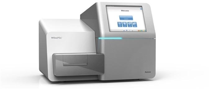 Illumina MiSeq FGx® Instrument—The Illumina MiSeq FGx® instrument is a compact, fully validated next-generation sequencing platform for forensic genomics applications.