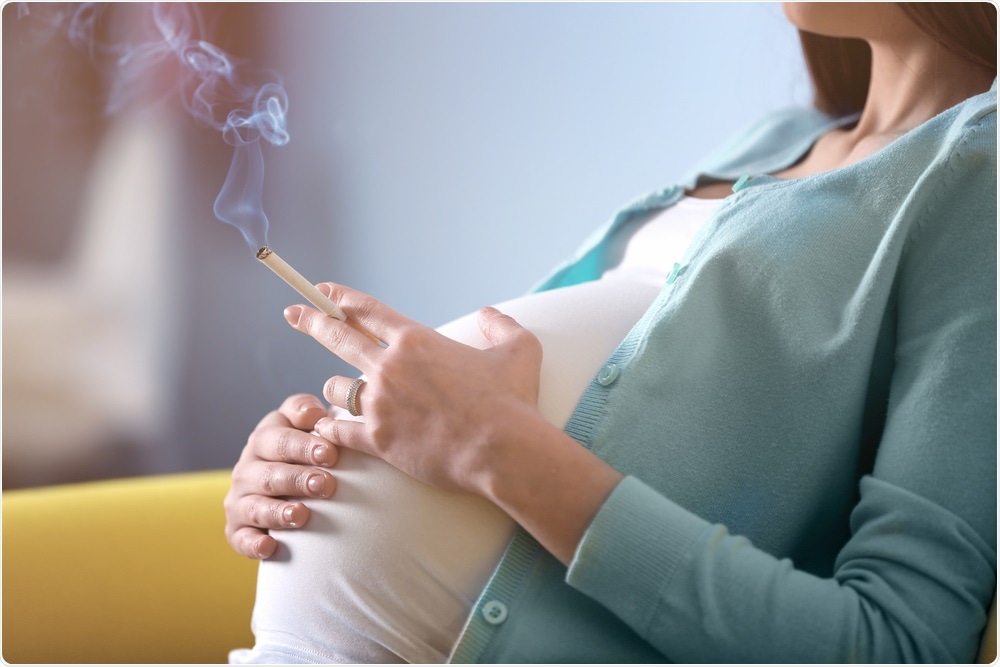 Pregnant Woman Smoking