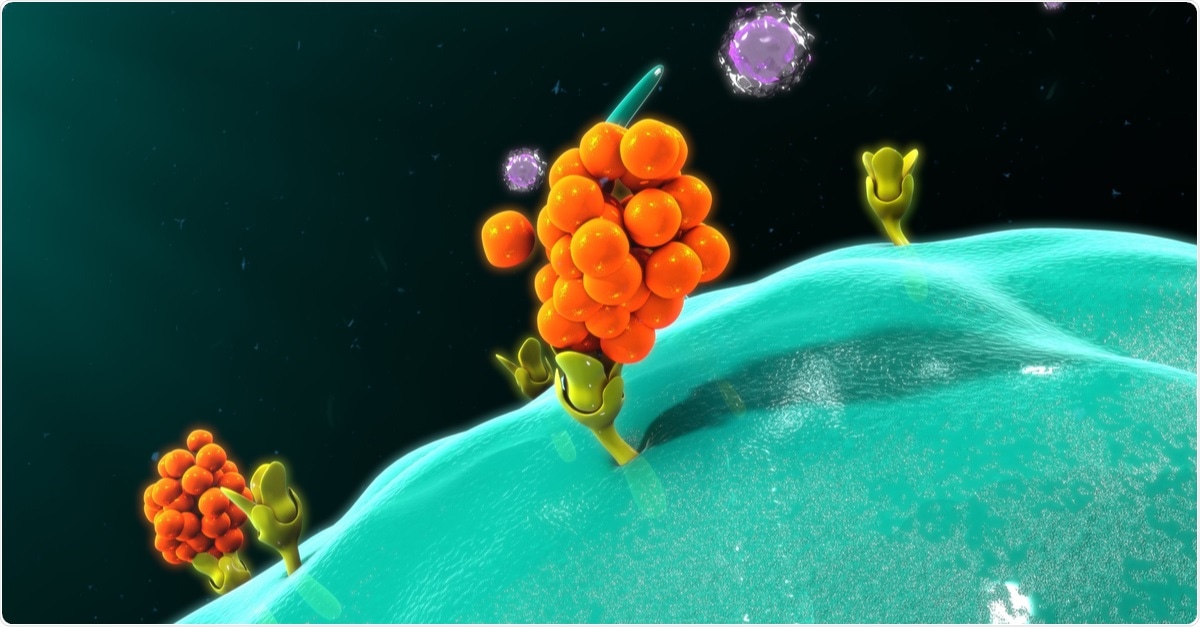 Study: SARS-CoV-2 causes a different cytokine response compared to other cytokine storm-causing respiratory viruses in severely ill patients. Image of macrophage releasing cytokines. Image Caption: Sciencepics / Shutterstock
