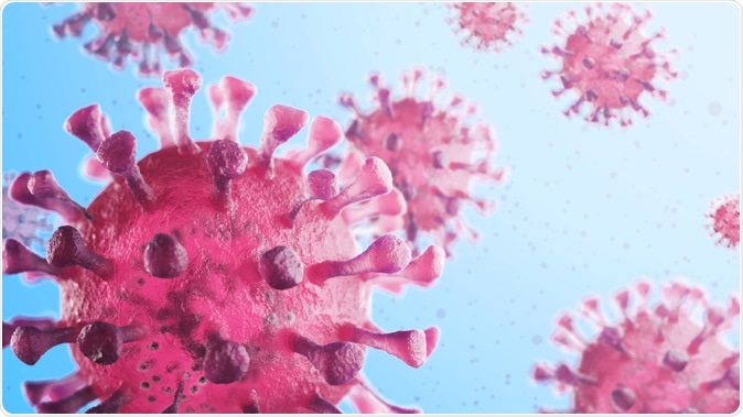 Coronavirus 2019-nCov Illustration. Image Credit: Creativeneko / Shutterstock