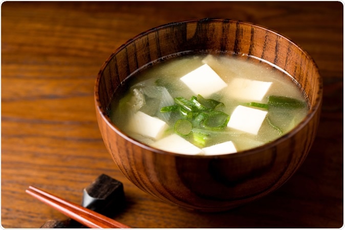 Miso soup. Image Credit: K321 / Shutterstock