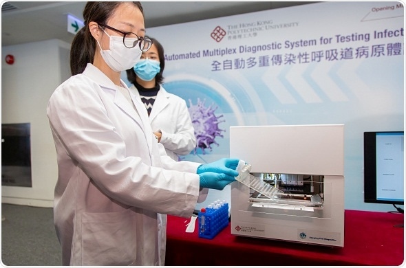 PolyU develops fully automated, rapid diagnostic platform for detecting respiratory infectious diseases