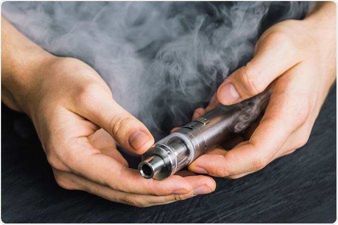 Vape device. Image Credit: Lifestyle discover / Shutterstock