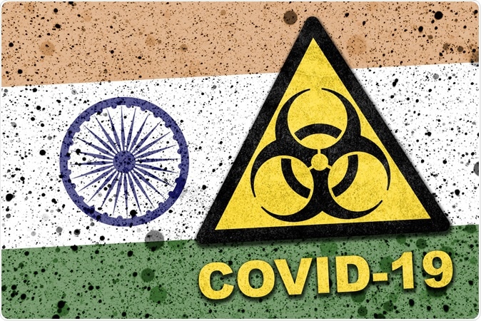 Coronavirus COVID-19 outbreak in India. Image Credit: Konstantin Egorychev / Shutterstock