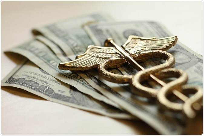 How does spending on different health conditions vary by payer (public insurance, private insurance, or out-of-pocket payments) and how has this spending changed over time? Image Credit: Hurst Photo / Shutterstock