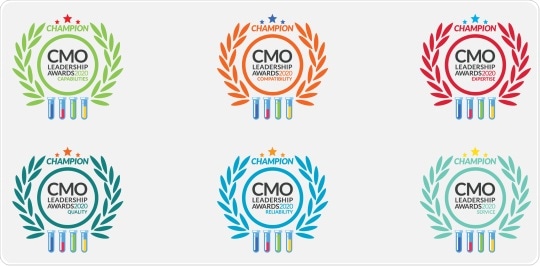 Evonik named Champion CMO across all six eligible categories