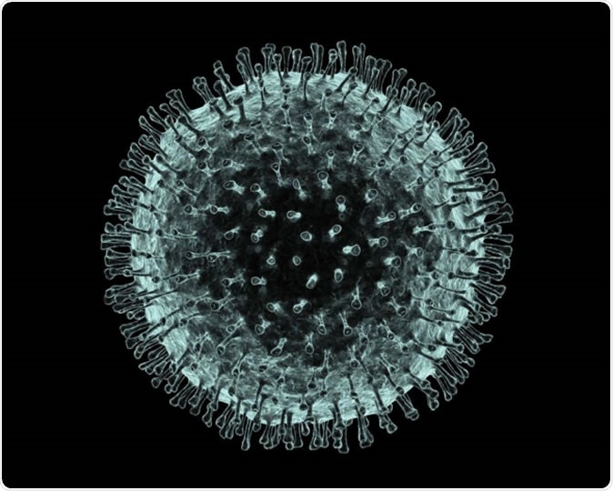 Computer artwork of the new coronavirus, named after its distinctive ‘crown’ of surface proteins. Science Photo Library: PASIEKA