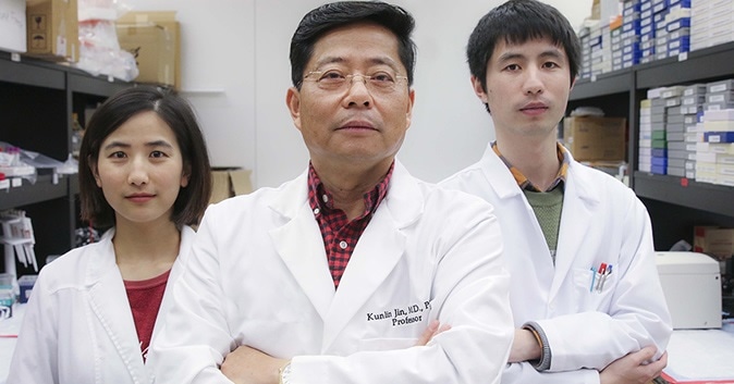 When news of the coronavirus emerged from Wuhan, China, Kunlin Jin, PhD, and a team of international researchers quickly joined forces to fight the mysterious disease.