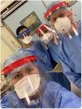 IBM employees produce protective face visors for hospitals